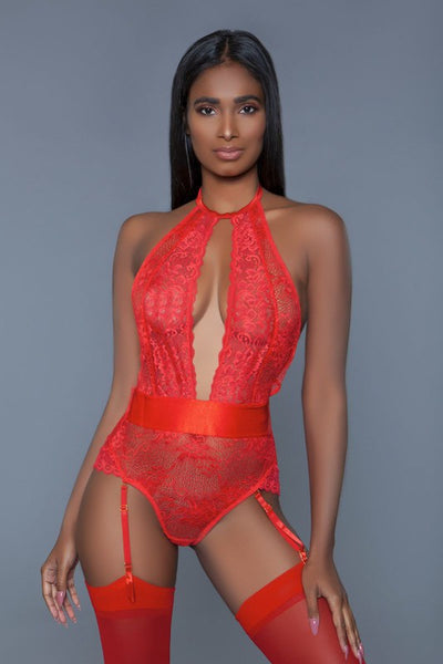 Sexy Red Ophelia Bodysuit