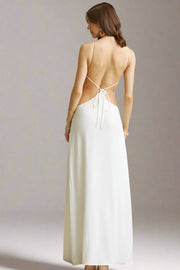 Shell Cascade Maxi Dress