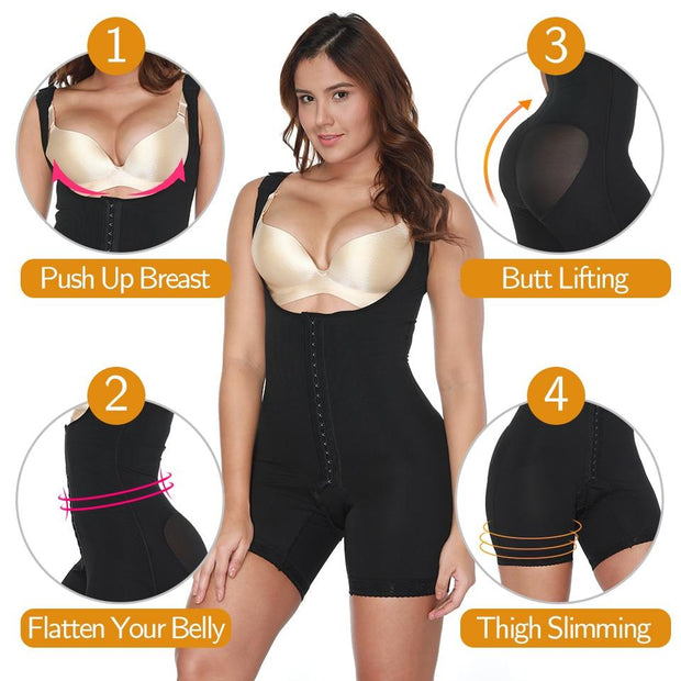 Women's Full Body Shapewear Tummy Control Bodysuit