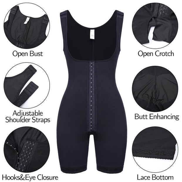 Women's Full Body Shapewear Tummy Control Bodysuit
