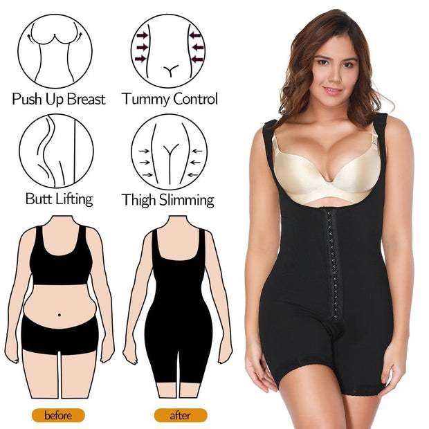 Women's Full Body Shapewear Tummy Control Bodysuit
